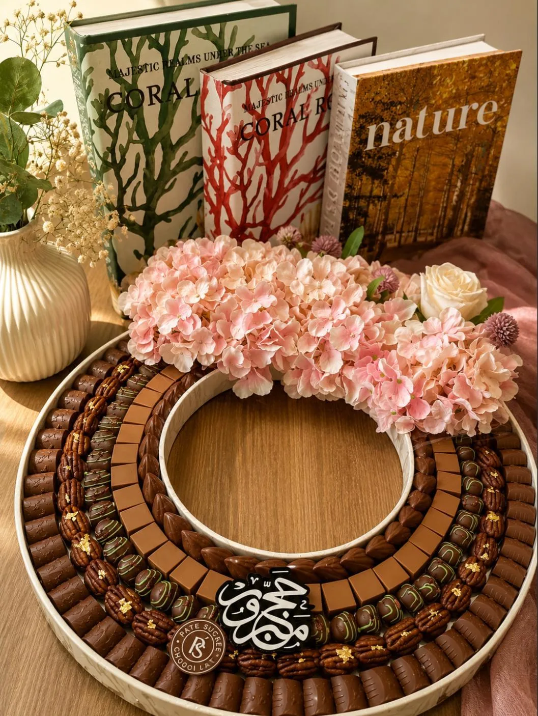 Round Chocolate Tray