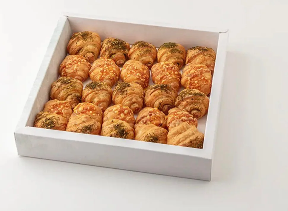 croissant cheese and zaatar