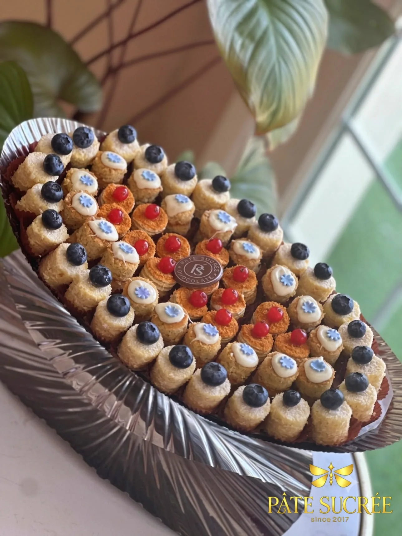 MINI HONEY CAKE, MINI COCONUT CAKE, APRICOT MINI