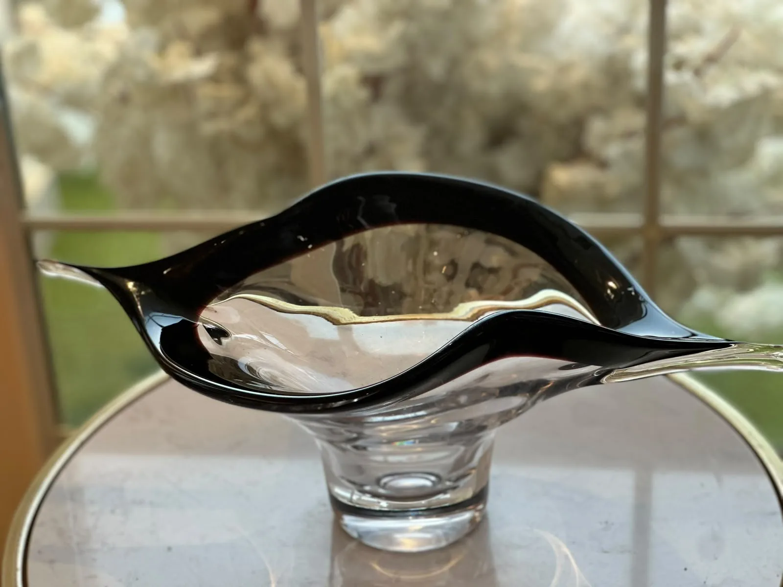 CRYSTAL TRAYS WITH BLACK