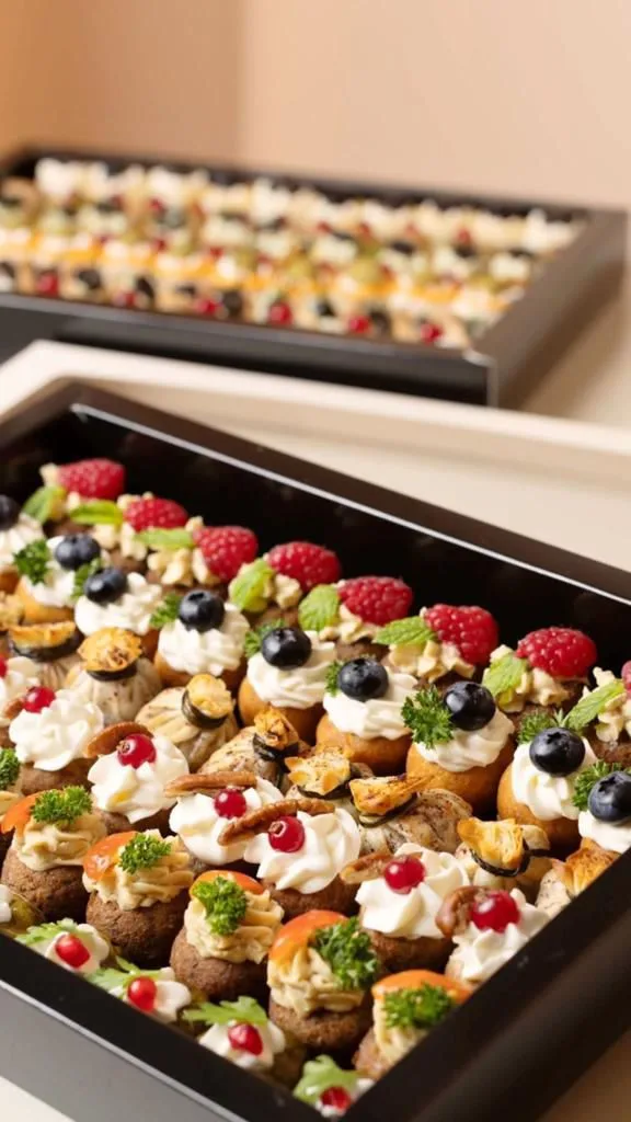 Mix canapes