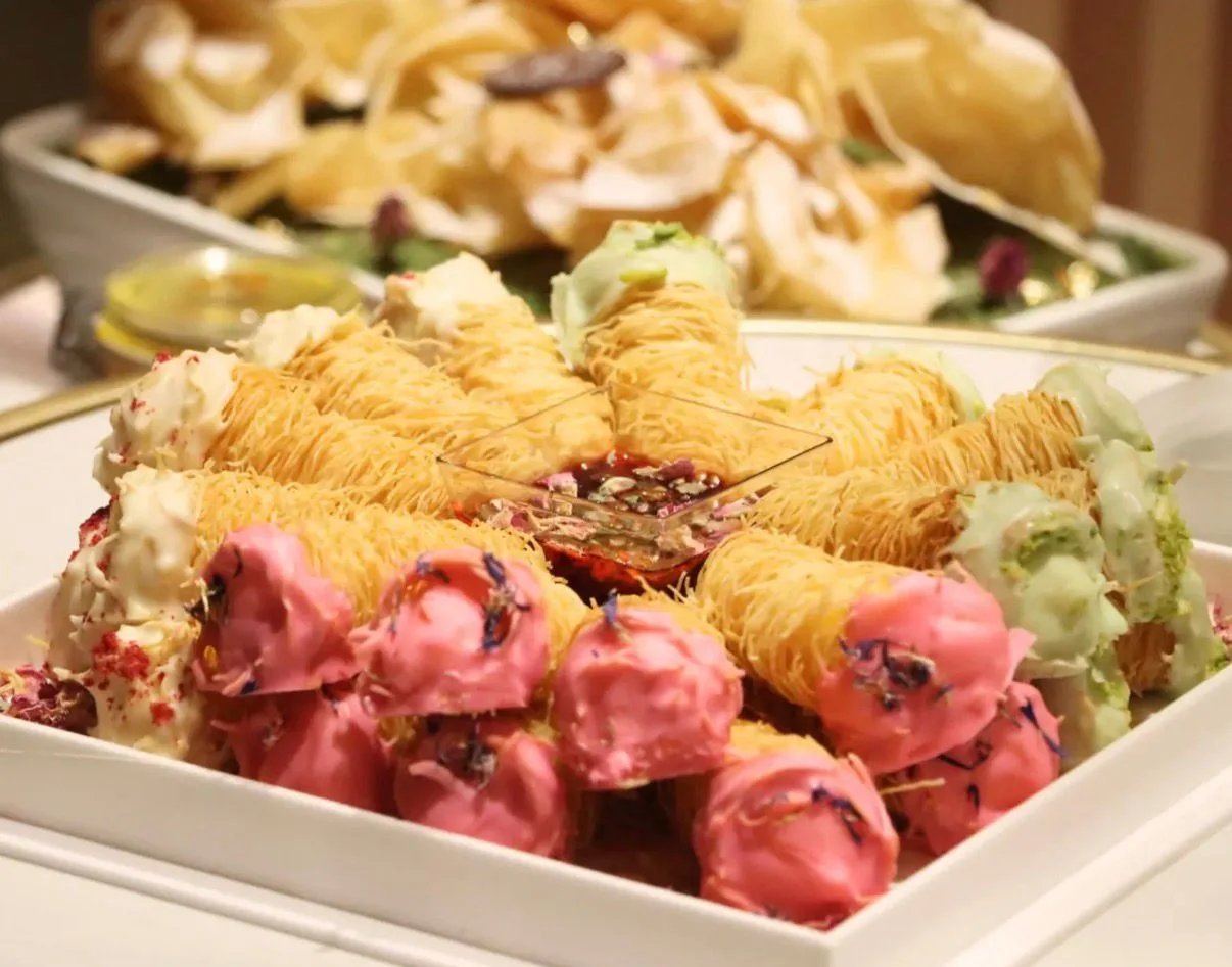Kunafa cones