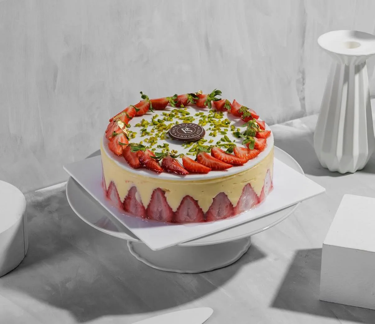 Fraisier cake